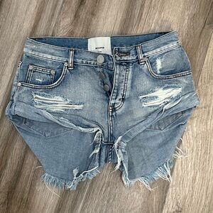 One Teaspoon cut off shorts
